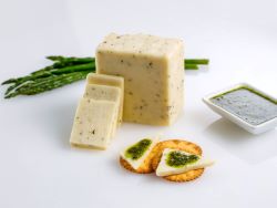 Renard's farmers cheese with pesto